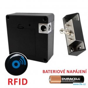 Batériový zámok skrinky RFID RCK2BAT