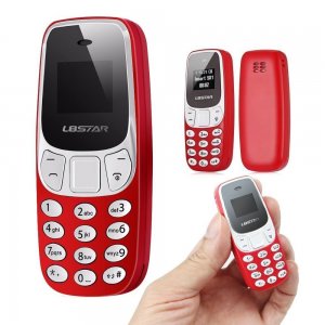 Mini mobilný telefón L8STAR BM10 farba červená