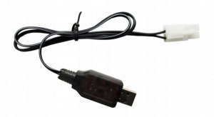 USB nabíjačka NiCd / NiMh 9,6V 250mA Tamiya