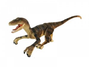 RC dinosaurus VELOCIRAPTOR II - hnedý