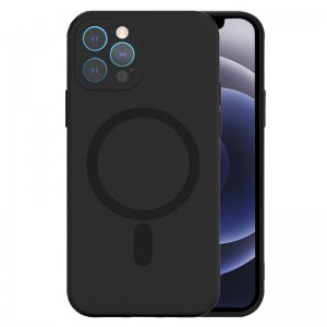MagSilicone Case iPhone 13 Pro Max - Black