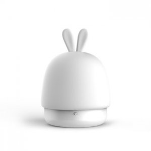 Nočná lampa Rabbit, farba biela