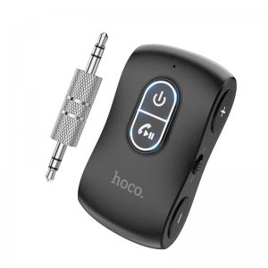 Vysielač FM Bluetooth HOCO E73 Pro so samostatným 3,5 mm konektorom, čítačkou pamäťových kariet, reproduktorom