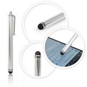 Dotykové pero (stylus) kapacitné PERO strieborné
