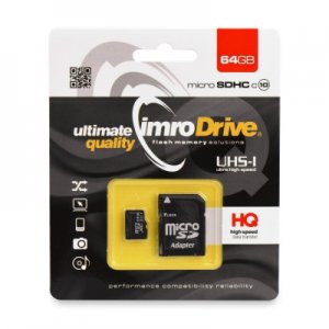 Pamäťová karta Micro SD IMRO 64GB Class 10 Blistr
