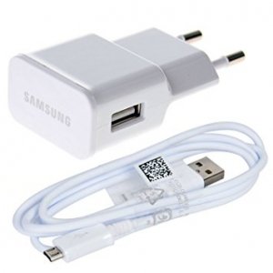 Nabíjačka Samsung ETA-U90EWE + kábel ECB-DU4AWE - micro USB 2A (bulk) biela