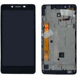 Lenovo A6000 dotykový panel + LCD s rámom čierny