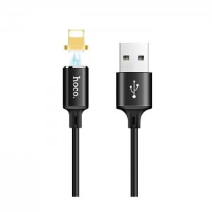 Dátový kábel HOCO U28 iPhone Lightning, magnetický farba čierna
