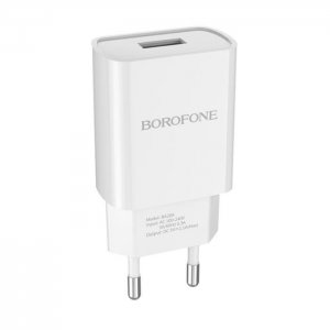 Cestovná nabíjačka USB univerzálna 2,1A BA20A BOROFONE farba biela