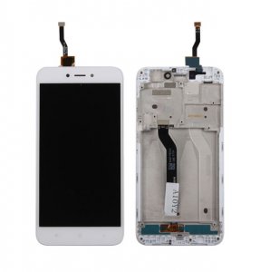 Xiaomi Redmi 5A dotykový panel + LCD displej s rámom biely