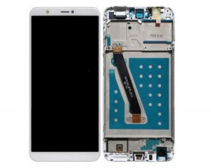 Dotykový panel Huawei P SMART + LCD s rámom biely