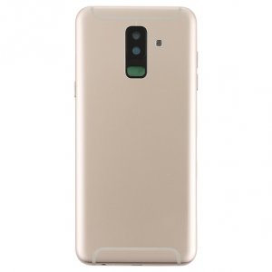 Samsung A605 Galaxy A6 PLUS kryt batérie + bočné tlačidlá + ohybné prvky + sklo fotoaparátu - zlaté
