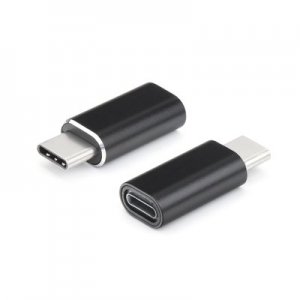Redukcia iPhone Lightning / USB typu C čierna farba