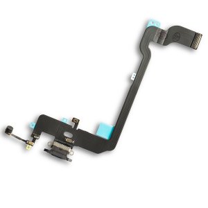 Flex iPhone XS s nabíjacím konektorom čierny