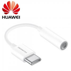 Adaptér Huawei CM20 Type C / jack 3,5 mm (bulk) farba biela