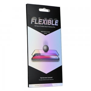 Tvrdené sklo 5D FLEXIBLE NANO iPhone X/XS, 11 Pro (5,8) čierne