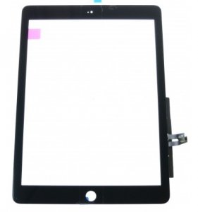 Dotykový panel Apple iPad 6 (9.7) 2018 čierny originál + tlačidlo HOME + lepidlo