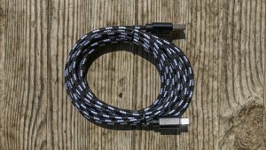 Dátový kábel Micro USB, čierny, 3 metre
