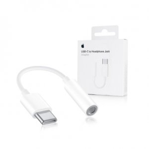 Adaptér APPLE iPhone MU7E2ZM/A Jack 3,5 mm / USB Type C (blister)