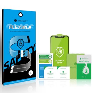 Tvrdené sklo 5D FLEXIBLE NANO Samsung A515 Galaxy A51 čierne