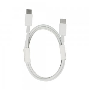 Dátový kábel USB TYP C na typ C, PD 40W 2A, farba biela