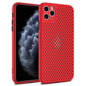 Puzdro na iPhone 12 Mini (5,4), farba červená