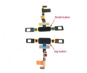 Pásik Nokia 8 flex HOME čierny (malé tlačidlo)
