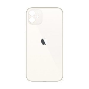 Kryt batérie iPhone 11 farba biela - väčší otvor