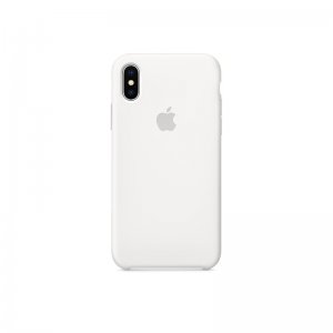Silikónové puzdro iPhone XR biele (blister)