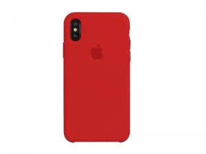 Silikónové puzdro iPhone XR červené (blister)