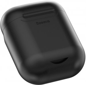 Puzdro pre Apple AirPods Baseus WIAPPOD-01, čierne