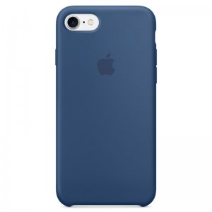 Silikónové puzdro iPhone 7, 8, SE (2020) ocean blue (blister)