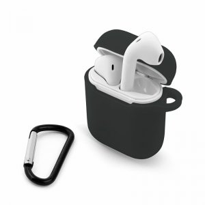 Puzdro pre Apple AirPods I/II čierne