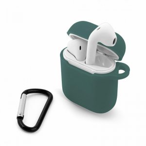 Puzdro pre Apple AirPods I/II zelené