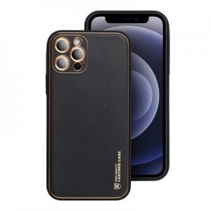 Kožené zadné puzdro pre iPhone 11 Pro (5,8), čierne
