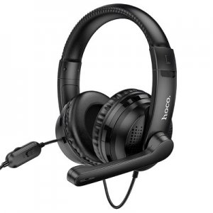 Slúchadlá Bluetooth HOCO W103 Gaming, farba čierna