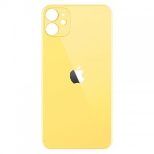 Kryt batérie iPhone 11 žltý - väčší otvor