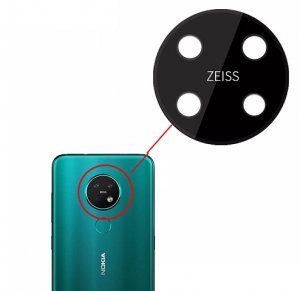 Sklo zadného fotoaparátu Nokia 7.2