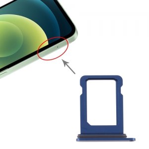Zásuvka na SIM kartu iPhone 12 modrá farba
