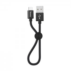 Dátový kábel HOCO X35 Micro USB, 25 cm farba čierna