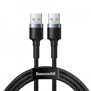 Baseus predlžovací kábel USB 3.0 samec na USB 3.0 samec 2A, 1M farba čierna