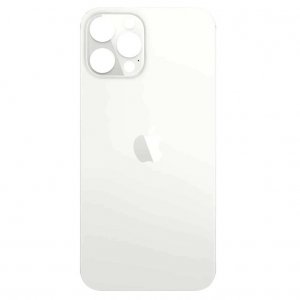 Kryt batérie iPhone 12 PRO strieborný - väčší otvor