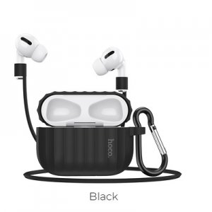 Puzdro HOCO WB20 pre Apple AirPods PRO, farba čierna