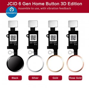Flex iPhone 7, 7P, 8, 8P, SE2020 UNIVERSAL JCID HOME Button čierny