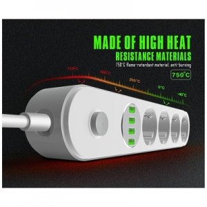 Cestovná nabíjačka LDNIO SE4432, 4xUSB 3,4A, 4x zásuvka 230W 10A 2500W