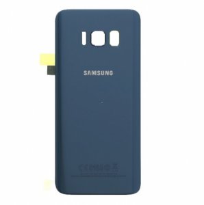 Samsung G950 Galaxy S8 kryt batérie + sklo fotoaparátu + lepidlá modrý
