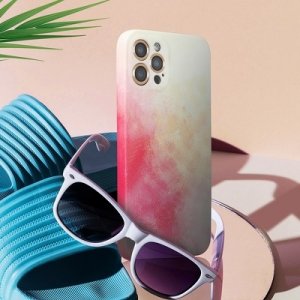 Puzdro Back Case POP iPhone 13 (6,1), farba červená