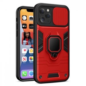 Puzdro s krúžkom na objektív iPhone 13 Mini (5,4), farba červená