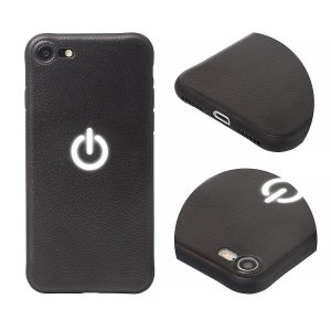 Puzdro Back Case Hoco iPhone 7, 8, SE 2020 (4,7), zapnuté/vypnuté čierne