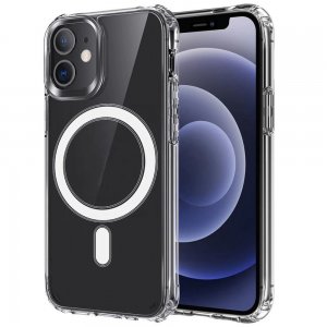 MagSilikónové puzdro iPhone 13 Pro (6,1´´) Transparent